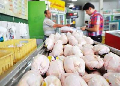 قیمت تازه مرغ در بازار ، هر کیلو سینه مرغ ؛ 121 هزار تومان